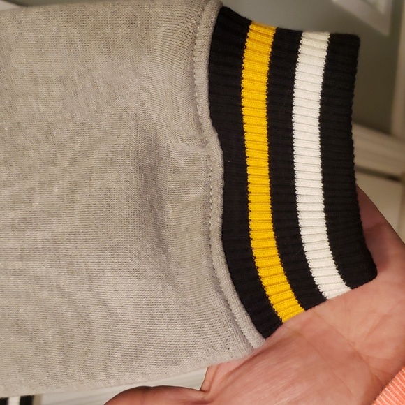 WOMEN'S LARGE NFL STEELERS LETTERMAN/VARSITY JACKET - Picture 5 of 16